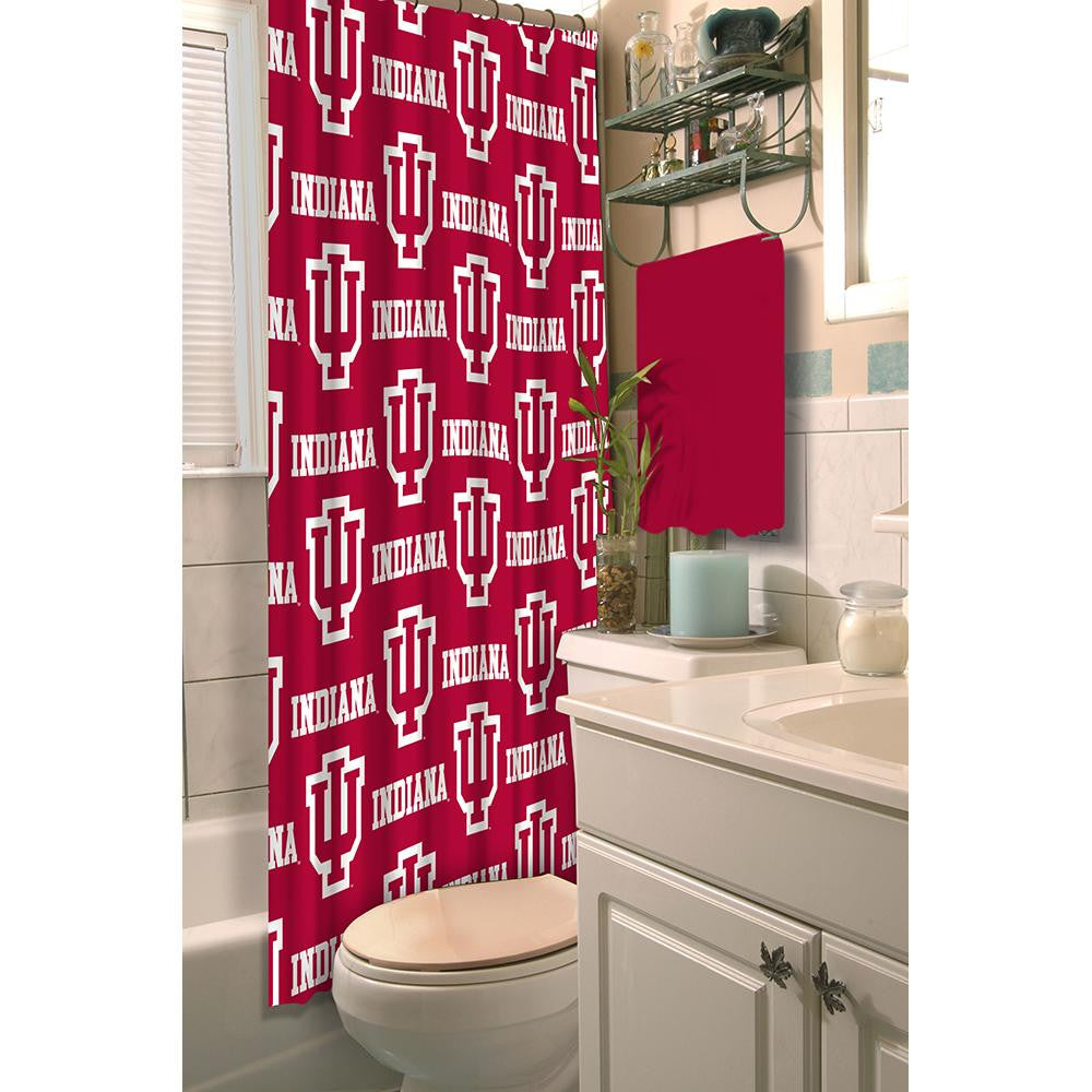 Indiana Hoosiers Ncaa Shower Curtain