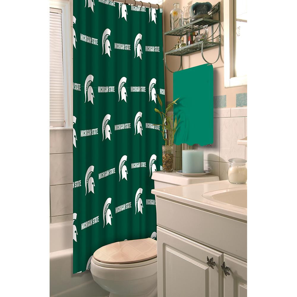 Michigan State Spartans Ncaa Shower Curtain