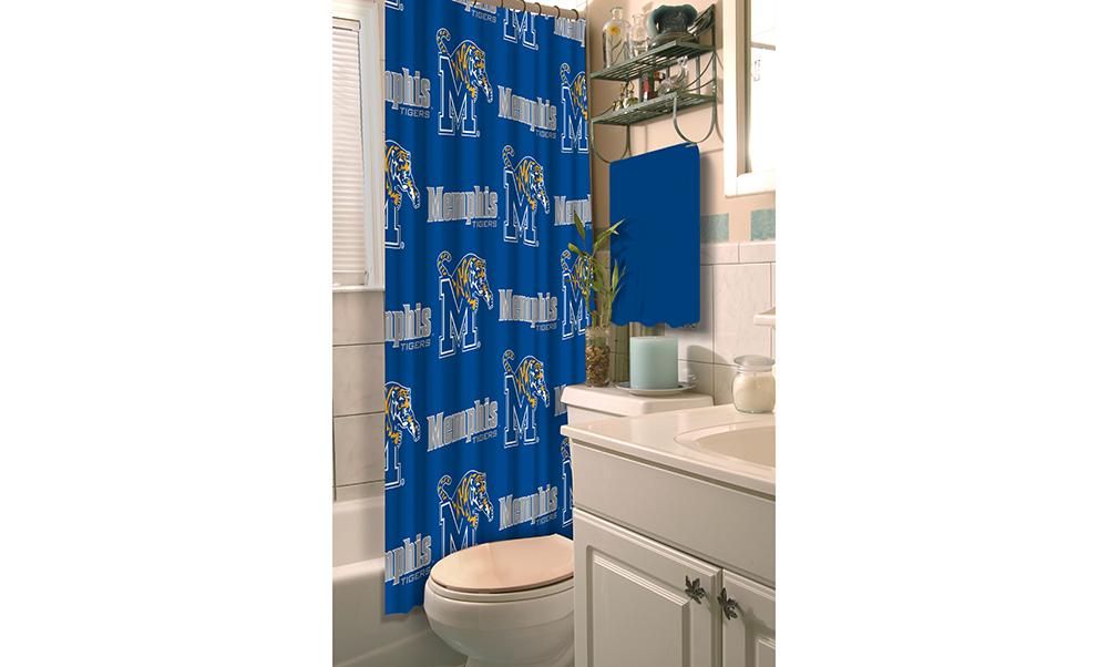 Memphis Tigers Ncaa Shower Curtain