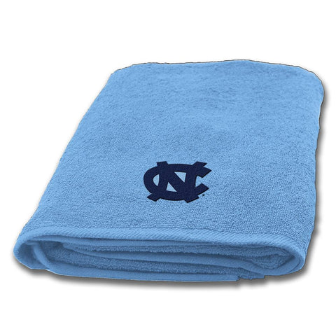 North Carolina Tar Heels Ncaa Applique Bath Towel