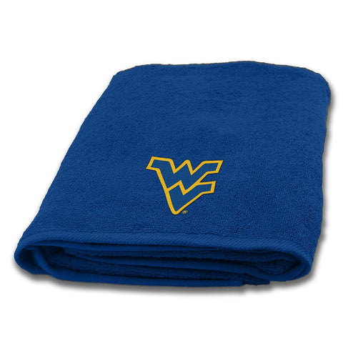 West Virginia Mountaineers Ncaa Applique Bath Towel