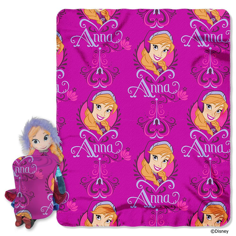 Disney's Frozen "anna" With Throw Combo