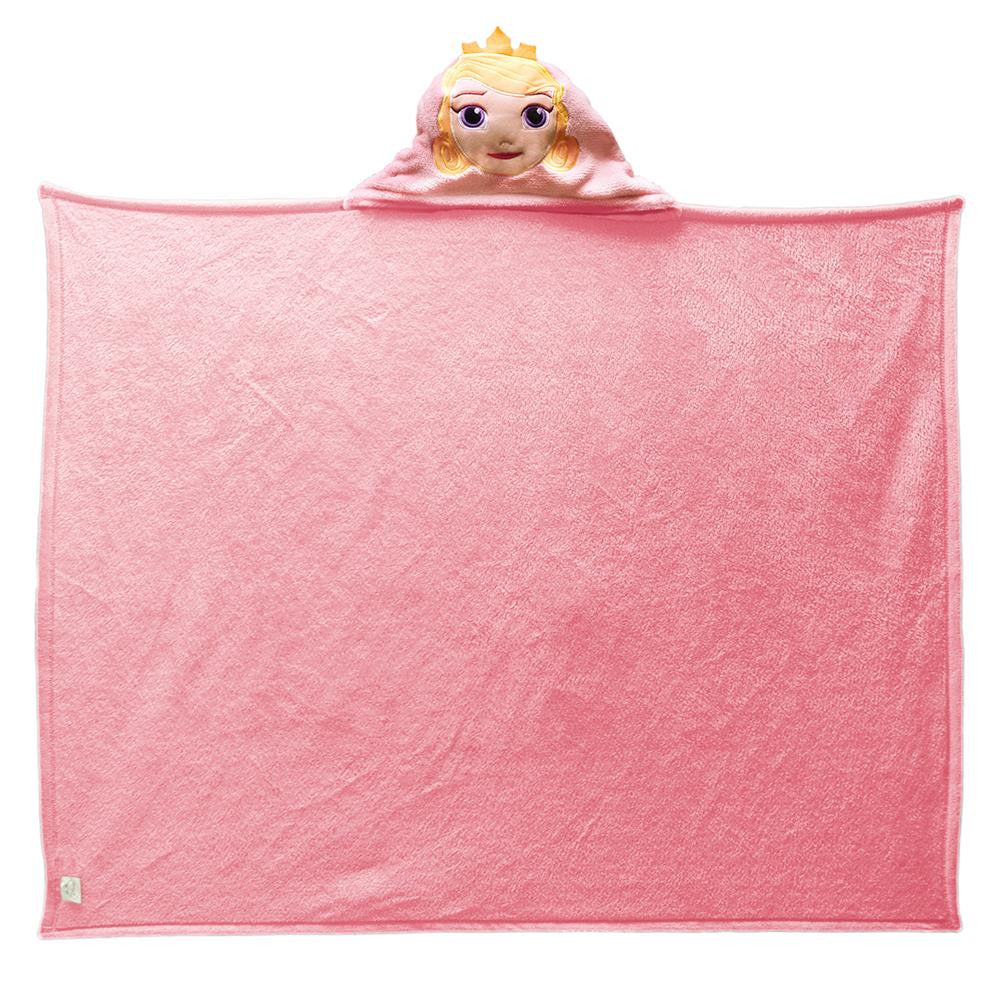 Disney Princess- Hooded Aurora Micro Raschel Hooded Character Throw With Hood