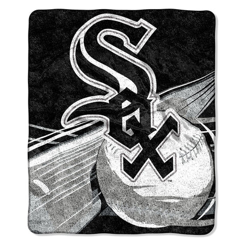Chicago White Sox MLB Sherpa Throw (Big Stick Series) (50x60)