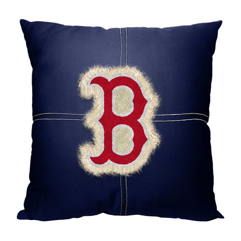 Boston Red Sox MLB Team Letterman Pillow (18x18)