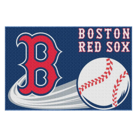 Boston Red Sox MLB Tufted Rug (30x20)