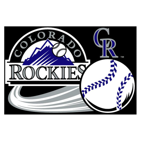 Colorado Rockies MLB Tufted Rug (30x20)