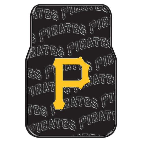 Pittsburgh Pirates MLB Car Front Floor Mats (2 Front) (17x25)