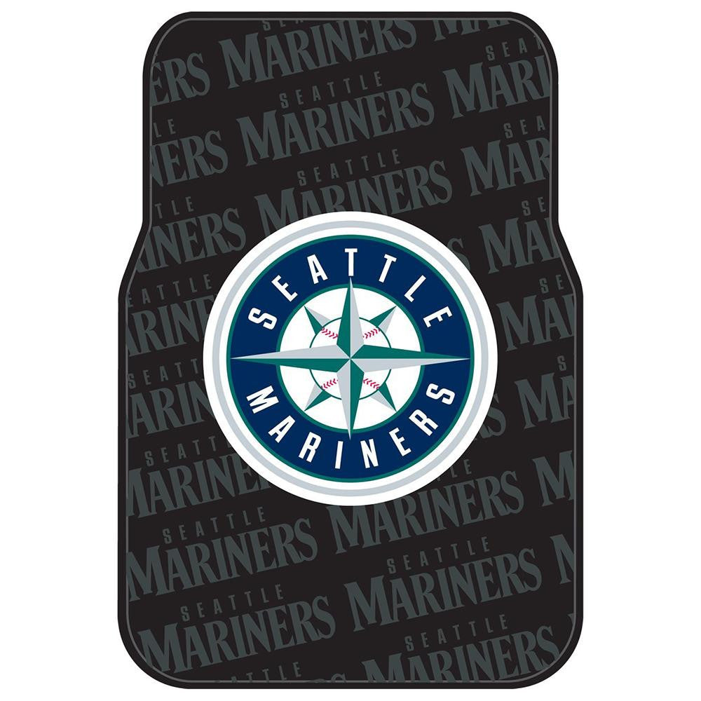 Seattle Mariners MLB Car Front Floor Mats (2 Front) (17x25)
