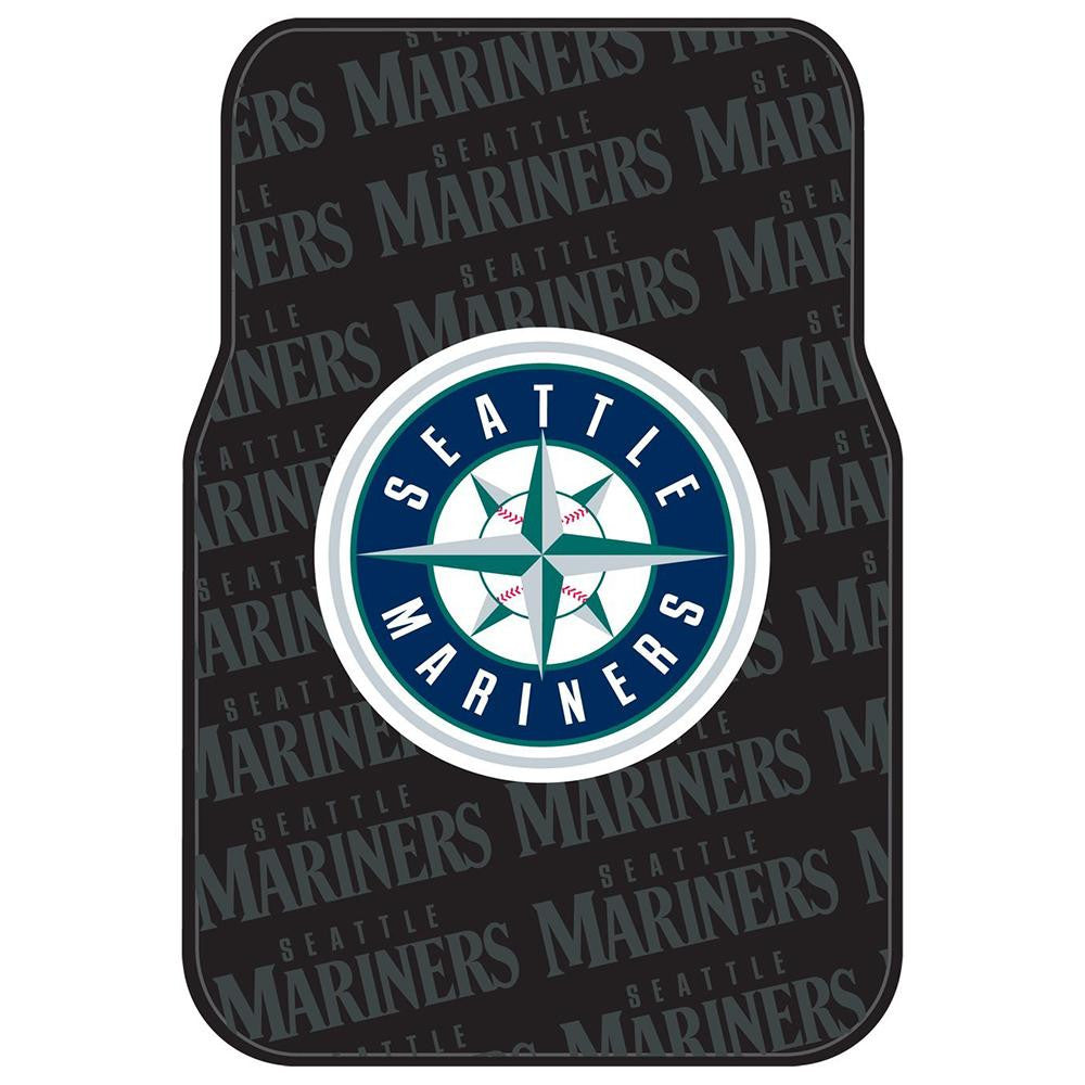 Seattle Mariners MLB Car Front Floor Mats (2 Front) (17x25)