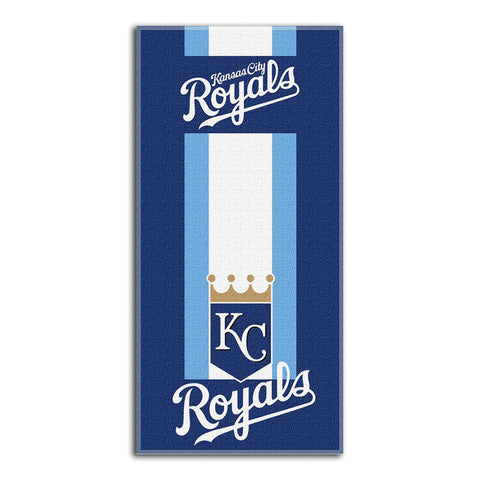Kansas City Royals MLB Zone Read Cotton Beach Towel (30in x 60in)