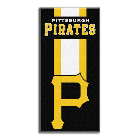 Pittsburgh Pirates MLB Zone Read Cotton Beach Towel (30in x 60in)
