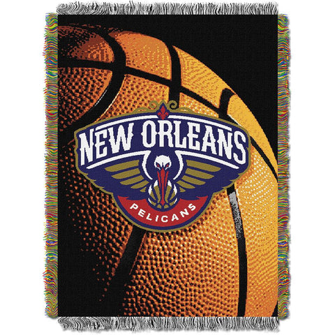New Orleans Pelicans NBA Woven Tapestry Throw (48inx60in)