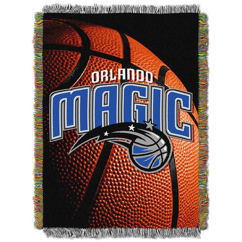 Orlando Magic NBA Woven Jacquard Throw (48X60)