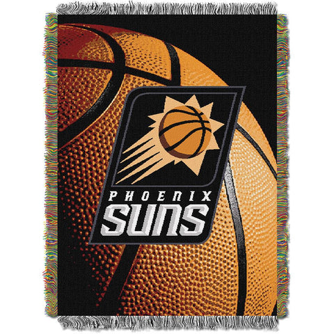 Phoenix Suns NBA Woven Tapestry Throw Blanket (48x60)