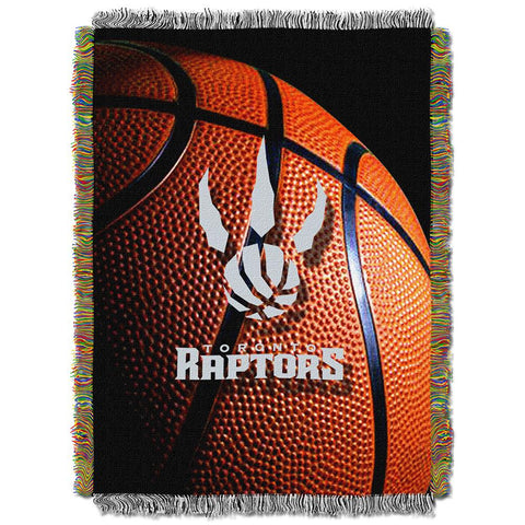 Toronto Raptors NBA Woven Tapestry Throw (48x60)