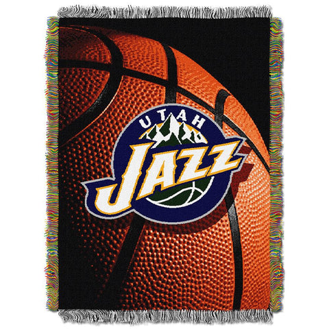 Utah Jazz NBA Woven Tapestry Throw (48x60)