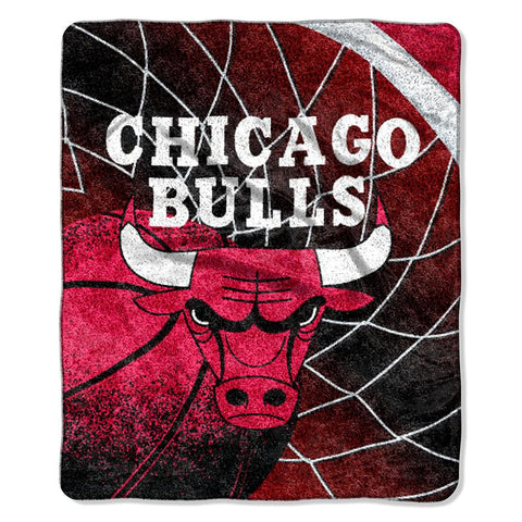 Chicago Bulls NBA Sherpa Throw (Reflect Series) (50x60)