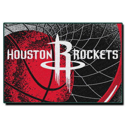 Houston Rockets NBA Tufted Rug (59x39)