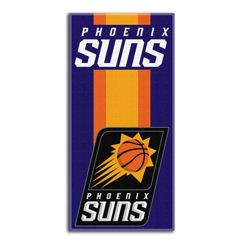 Phoenix Suns Nba Zone Read Cotton Beach Towel (30in X 60in)