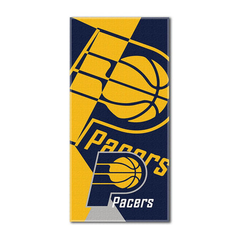 Indiana Pacers NBA ?Puzzle? Over-sized Beach Towel (34in x 72in)
