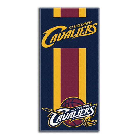 Cleveland Cavaliers NBA Zone Read Cotton Beach Towel (30in x 60in)