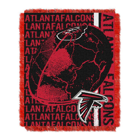 Atlanta Falcons NFL Triple Woven Jacquard Throw (Double Play) (48x60)