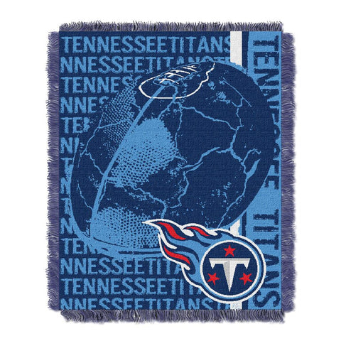 Tennessee Titans NFL Triple Woven Jacquard Throw (Double Play) (48x60)