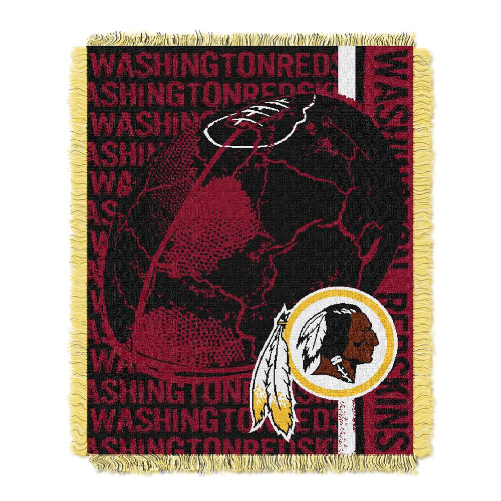Washington Redskins NFL Triple Woven Jacquard Throw (Double Play) (48x60)