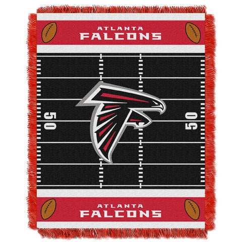 Atlanta Falcons NFL Triple Woven Jacquard Throw (Field Baby Series) (36x48)