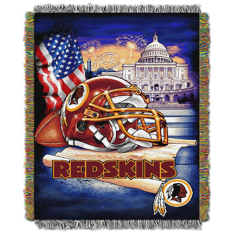 Washington Redskins NFL Woven Tapestry Throw (Home Field Advantage) (48x60)
