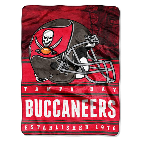 Tampa Bay Buccaneers NFL Silk Touch Throw (Stacked Series) (60inx80in)