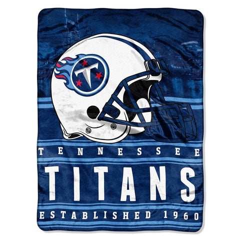 Tennessee Titans NFL Silk Touch Throw (Stacked Series) (60inx80in)