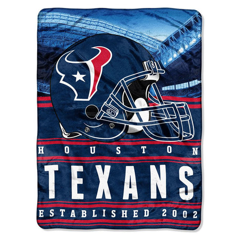 Houston Texans NFL Silk Touch Throw (Stacked Series) (60inx80in)