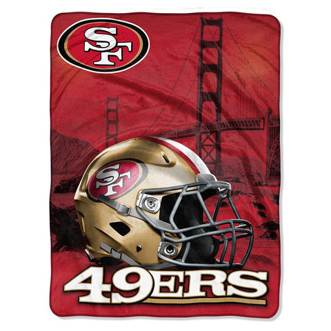 San Francisco 49ers Nfl Silk Touch Throw (heritage Series) (60inx80in)