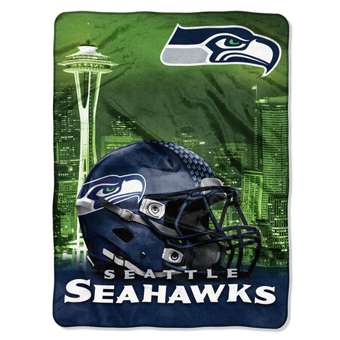 Seattle Seahawks Nfl Silk Touch Throw (heritage Series) (60inx80in)