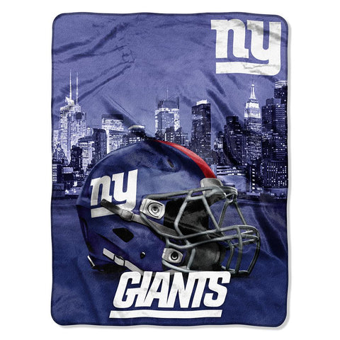 New York Giants Nfl Silk Touch Throw (heritage Series) (60inx80in)