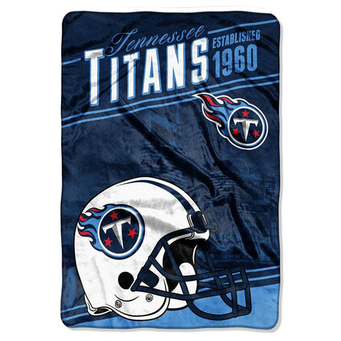 Tennessee Titans NFL Stagger Oversized Micro Raschel (62in x 90in)