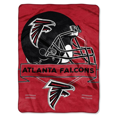 Atlanta Falcons NFL Royal Plush Raschel (Prestige Series)