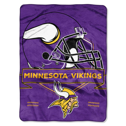 Minnesota Vikings NFL Royal Plush Raschel (Prestige Series)