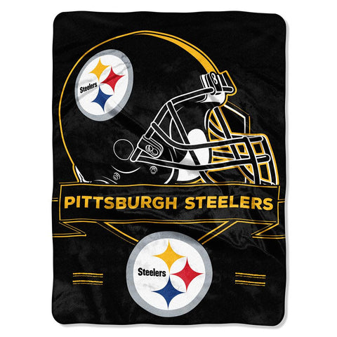 Pittsburgh Steelers NFL Royal Plush Raschel (Prestige Series)