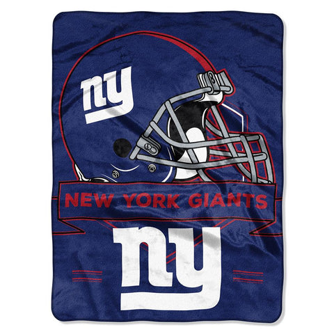 New York Giants NFL Royal Plush Raschel (Prestige Series)