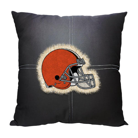 Cleveland Browns NFL Team Letterman Pillow (18x18)