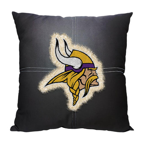 Minnesota Vikings NFL Team Letterman Pillow (18x18)