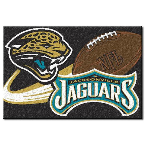 Jacksonville Jaguars NFL Tufted Rug (30x20)