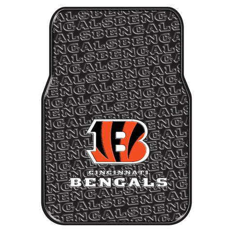 Cincinnati Bengals NFL Car Front Floor Mats (2 Front) (17x25)