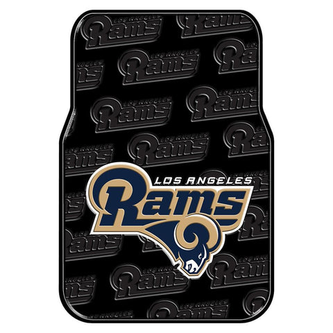 Los Angeles Rams Nfl Car Front Floor Mats (2 Front) (17"x25")