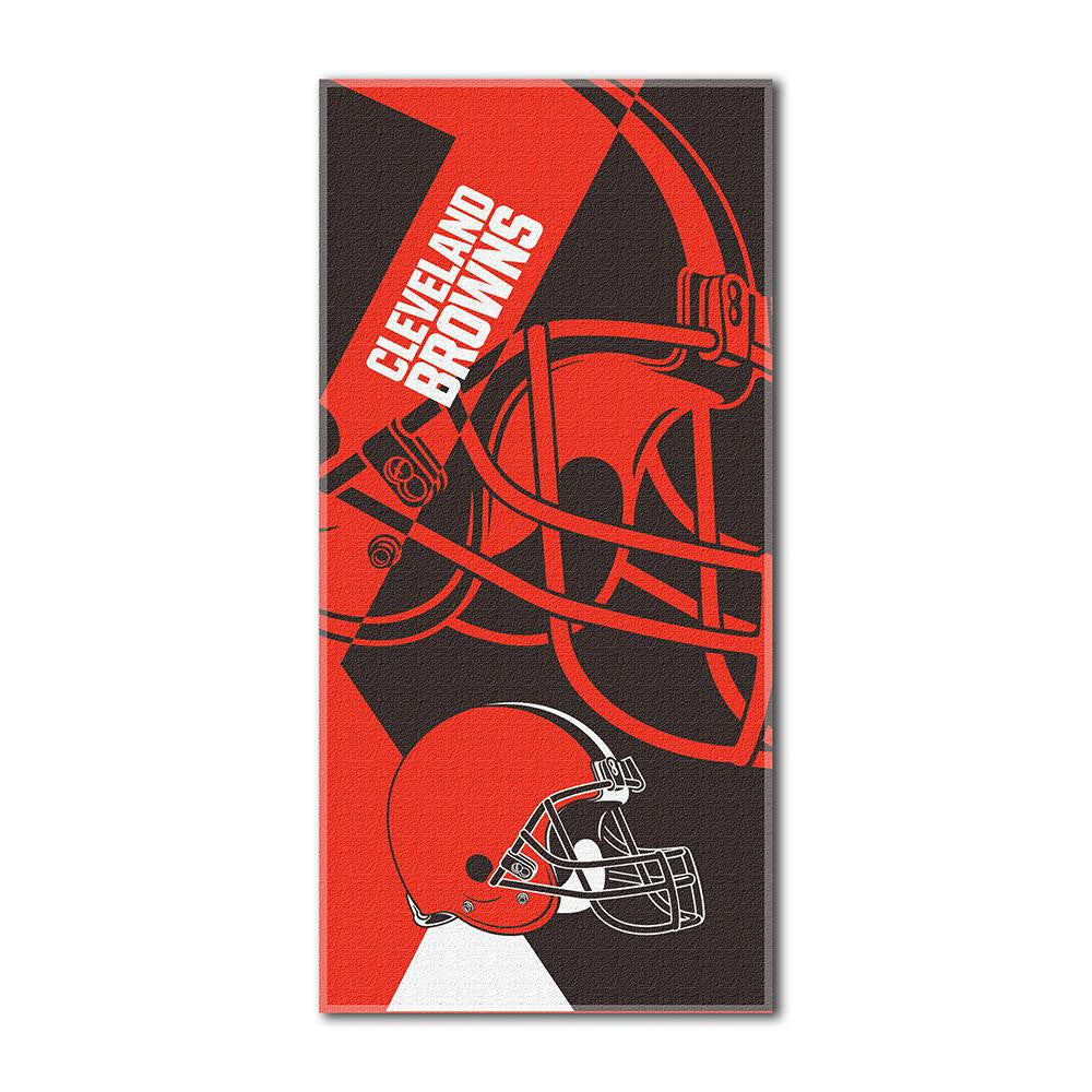 Cleveland Browns NFL ?Puzzle? Over-sized Beach Towel (34in x 72in)
