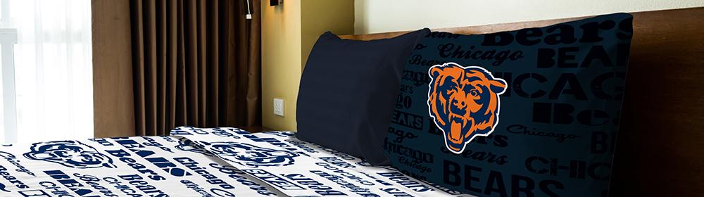 Chicago Bears Nfl Twin Sheet Set (anthem Series)