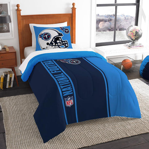 Tennessee Titans NFL Twin Comforter Set (Soft & Cozy) (64 x 86)